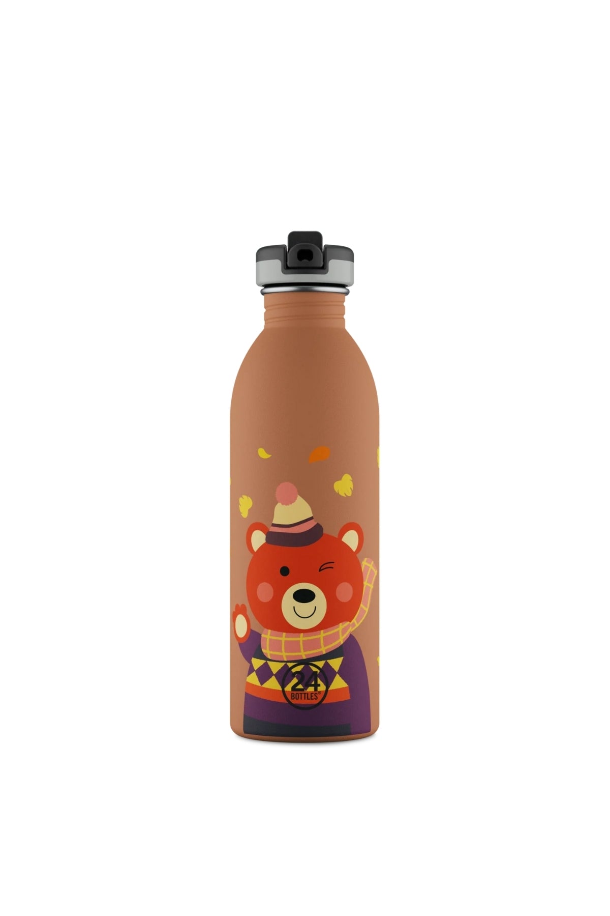 Kids Bottle Sweet Bear Paslanmaz Çelik Çocuk Su Matarası 500 ml