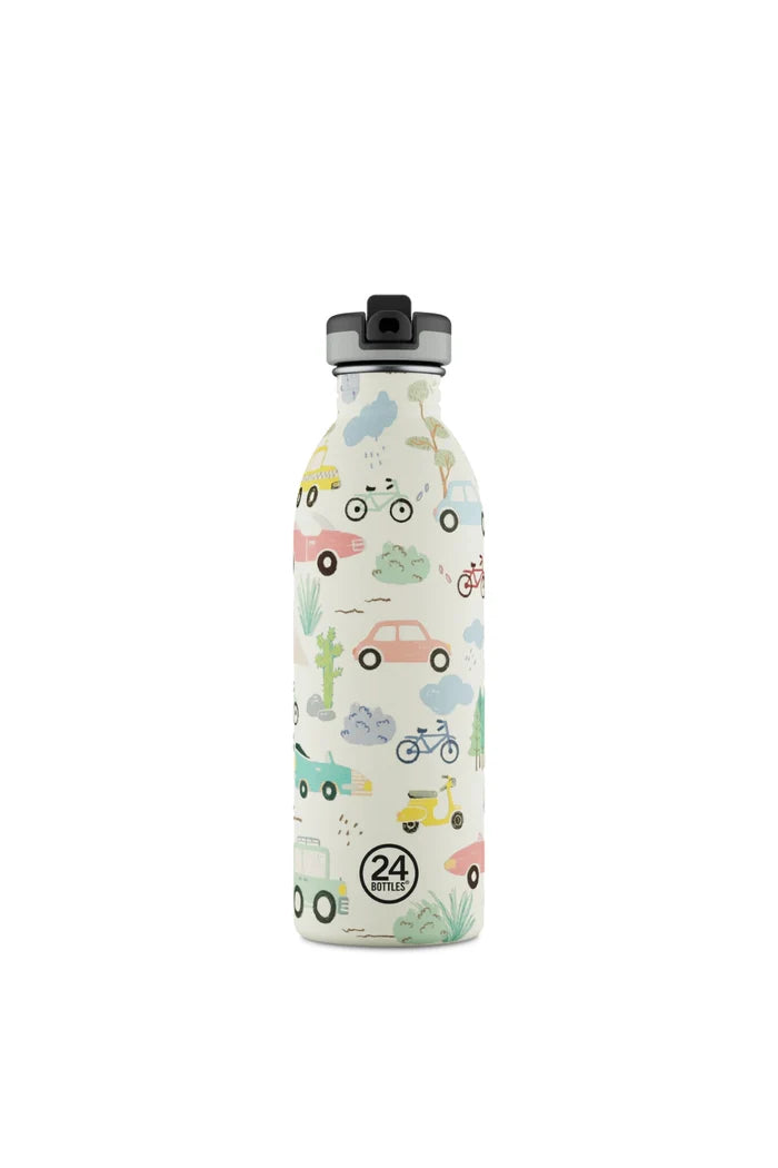 Kids Bottle Adventure Friend Pipetli Paslanmaz Çelik Çocuk Su Matarası 500 ml