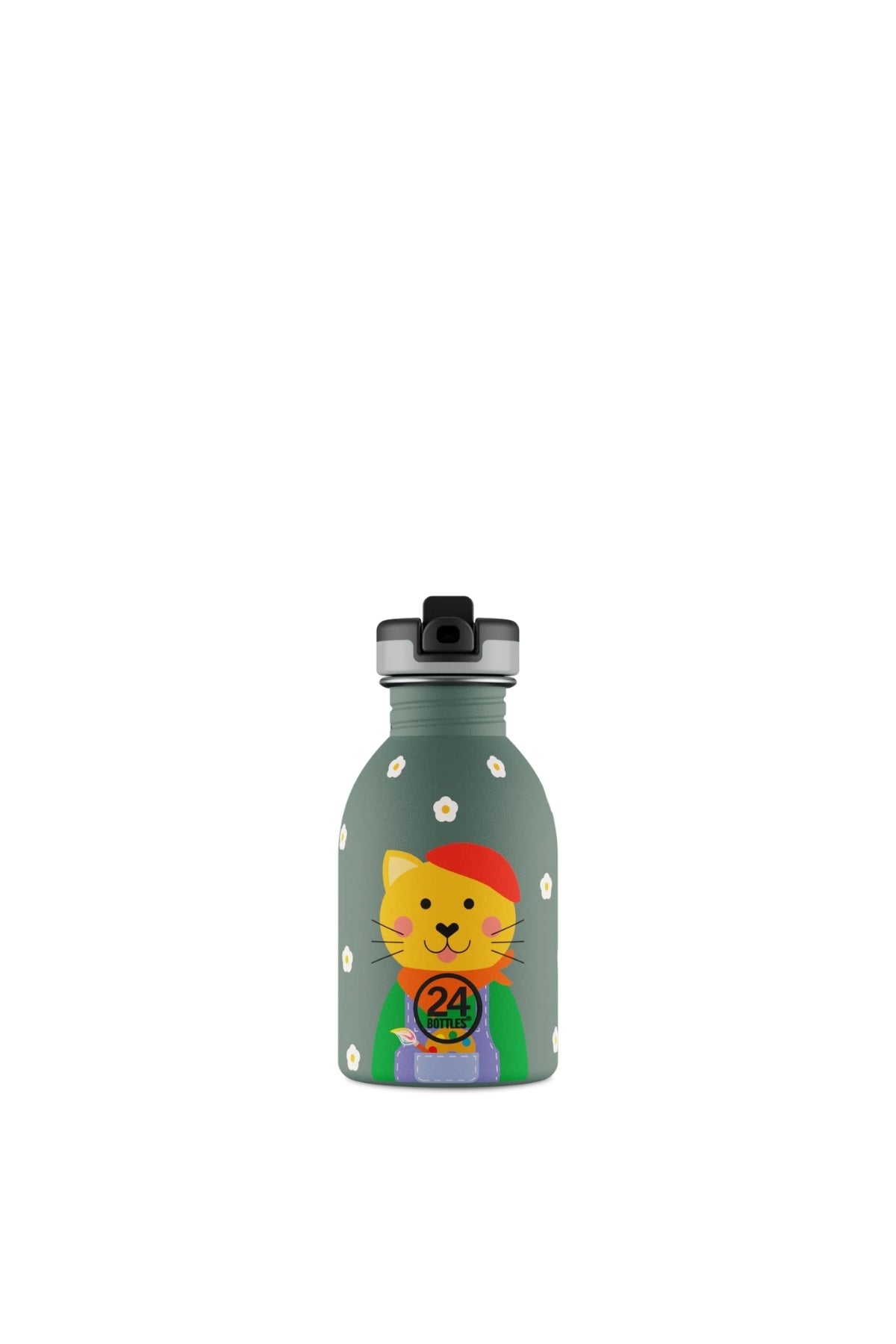 Kids Bottle Smart Cat Paslanmaz Çelik Çocuk Su Matarası 250 ml