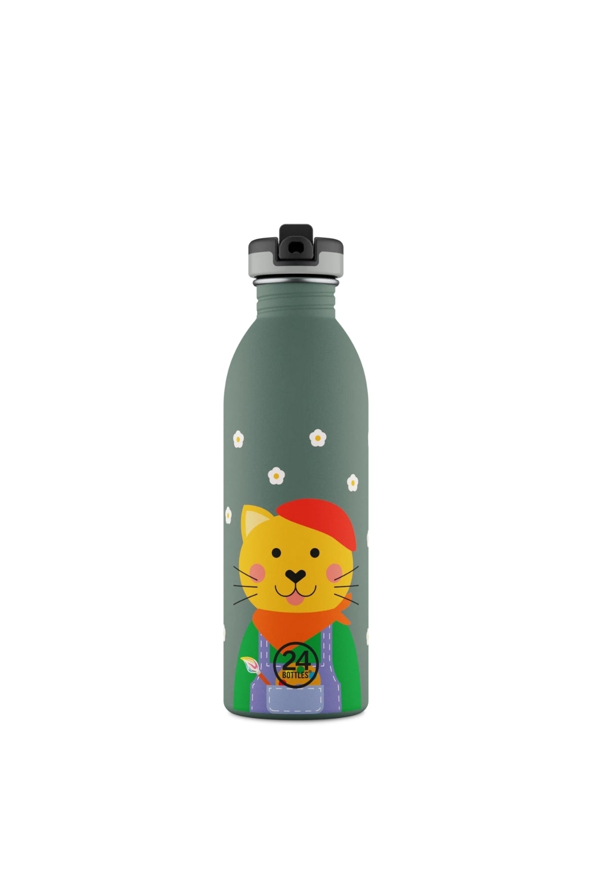 Kids Bottle Smart Cat Paslanmaz Çelik Çocuk Su Matarası 500 ml