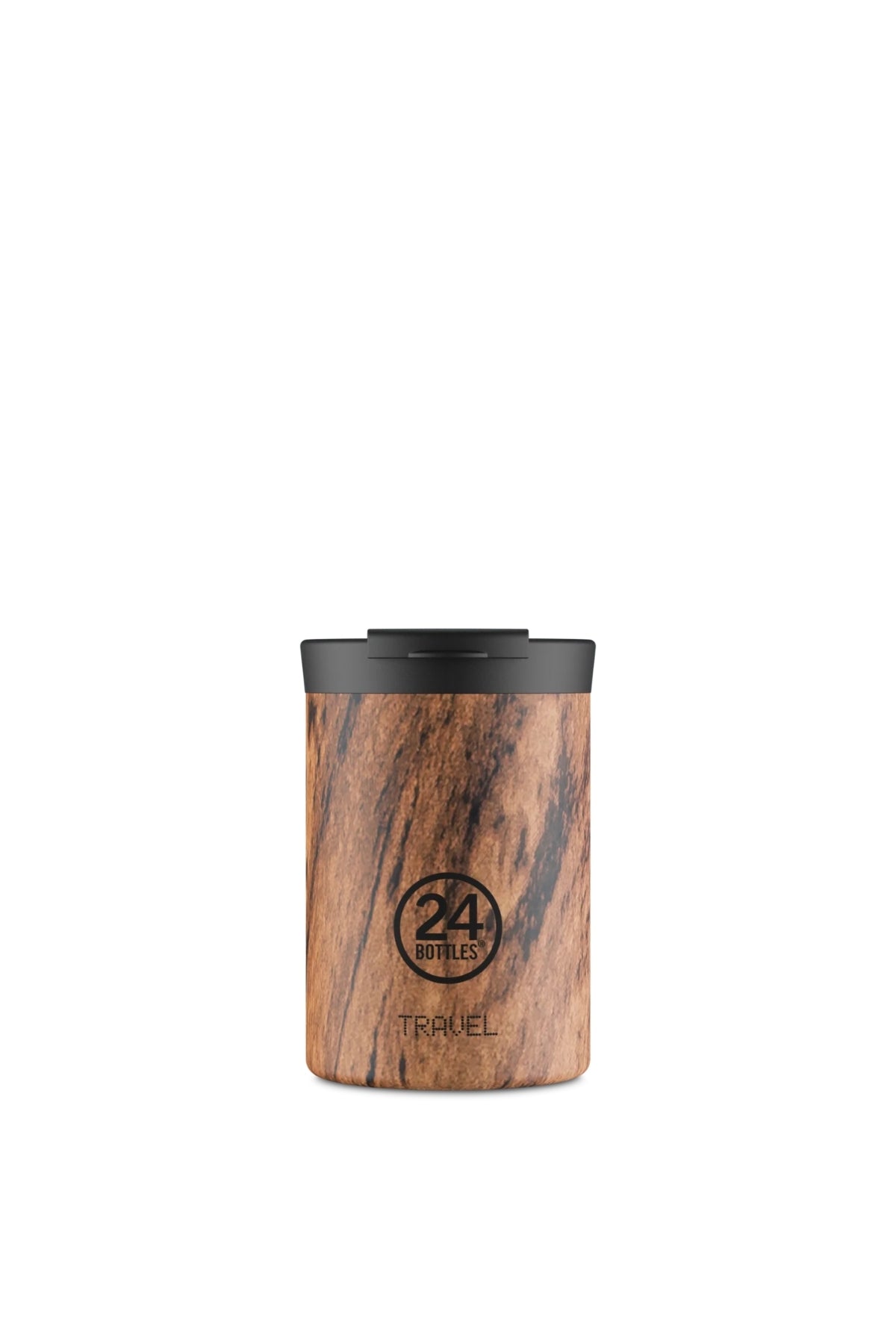 Travel Tumbler Sequoia Wood Paslanmaz Çelik Termos Bardak 350 ml
