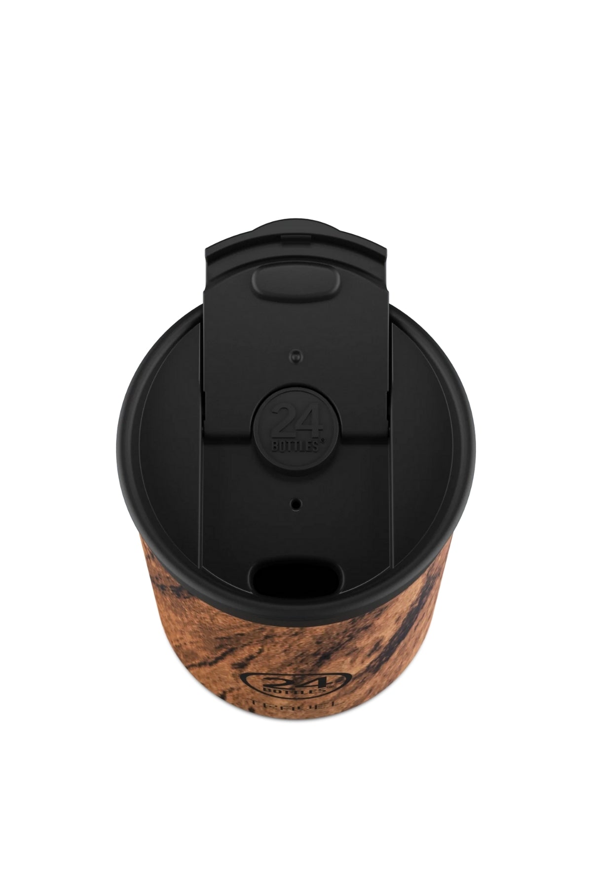 Travel Tumbler Sequoia Wood Paslanmaz Çelik Termos Bardak 350 ml