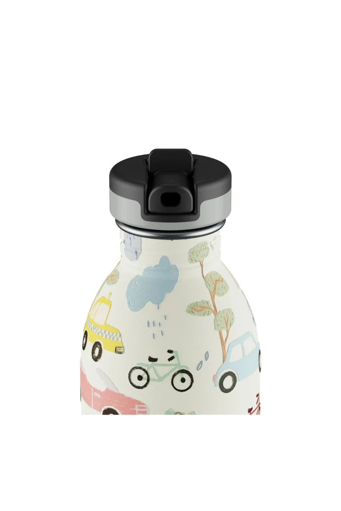 Kids Bottle Adventure Friend Pipetli Paslanmaz Çelik Çocuk Su Matarası 500 ml