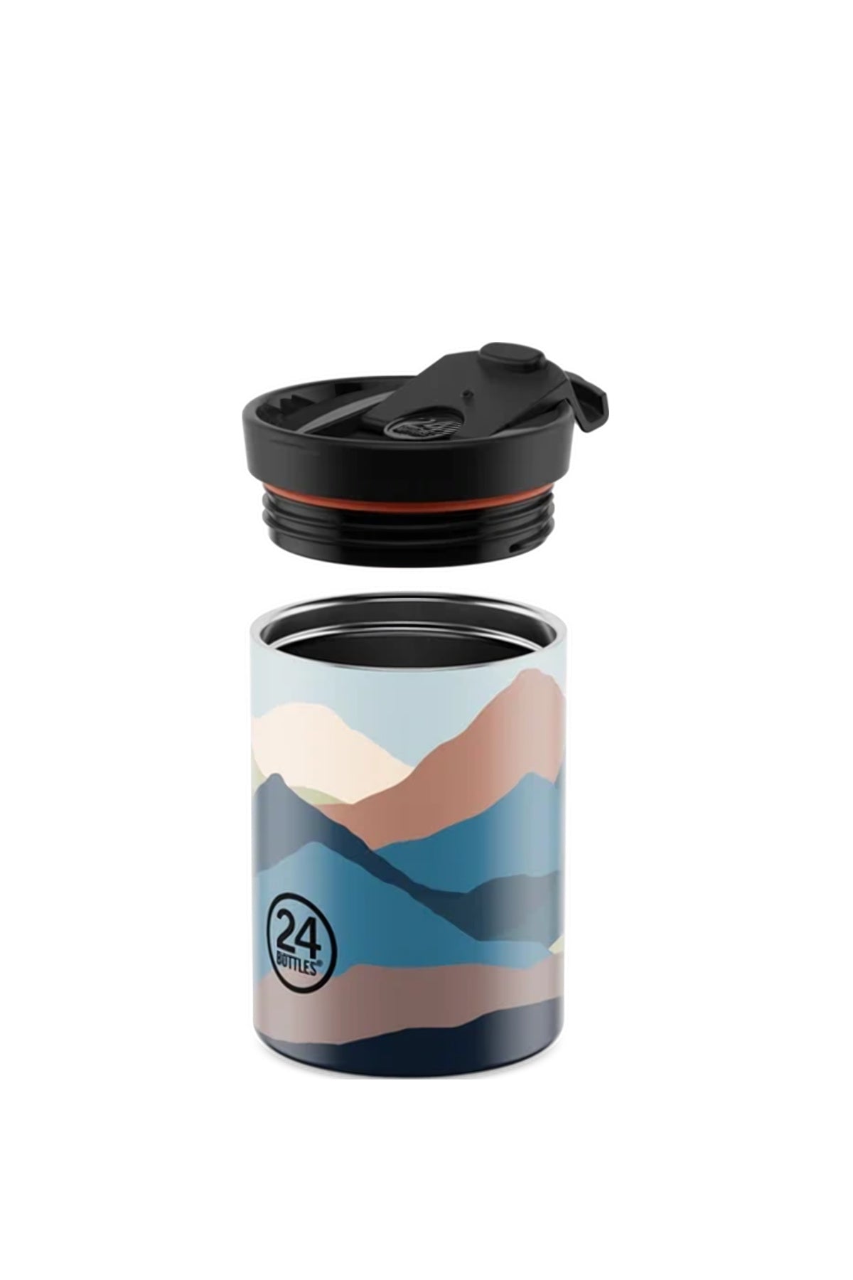 Travel Tumbler Mountains Paslanmaz Çelik Termos Bardak 350 ml