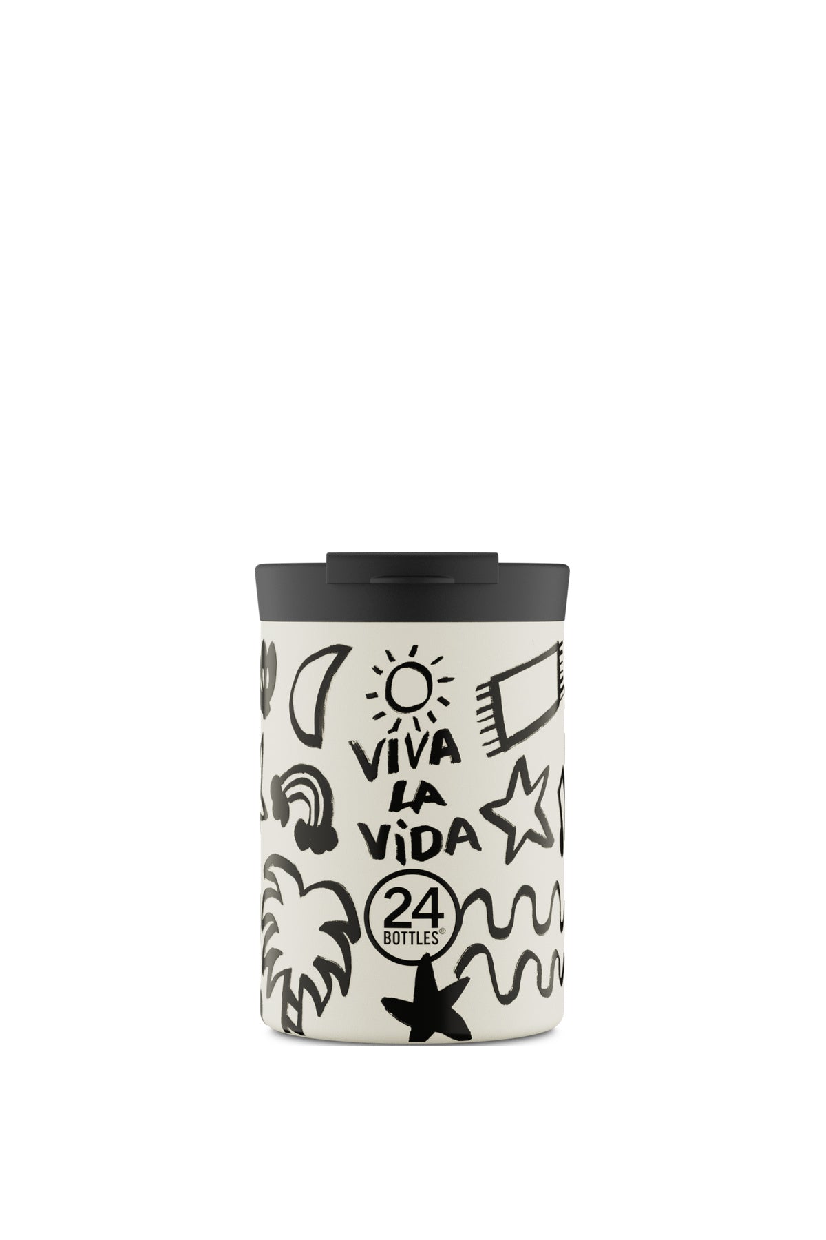 Travel Tumbler Viva la Vida Paslanmaz Çelik Termos Bardak 350 ml