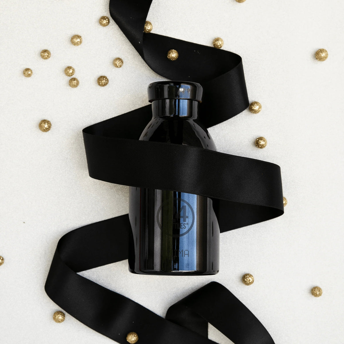 Clima Bottle Black Radiance Paslanmaz Çelik Termos 330 ml
