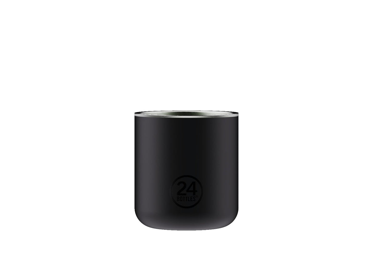 Casa Cup Tuxedo Black Paslanmaz Çelik Bardak 220 ml