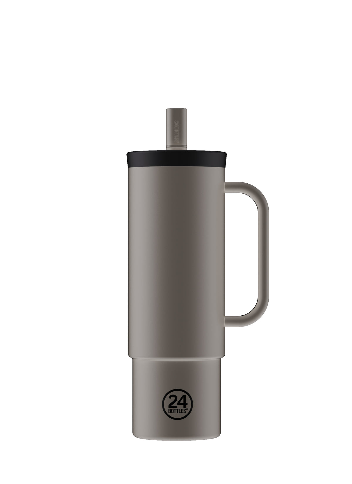 Straw Cup Linen Pipetli Paslanmaz Çelik Termos 800 ml