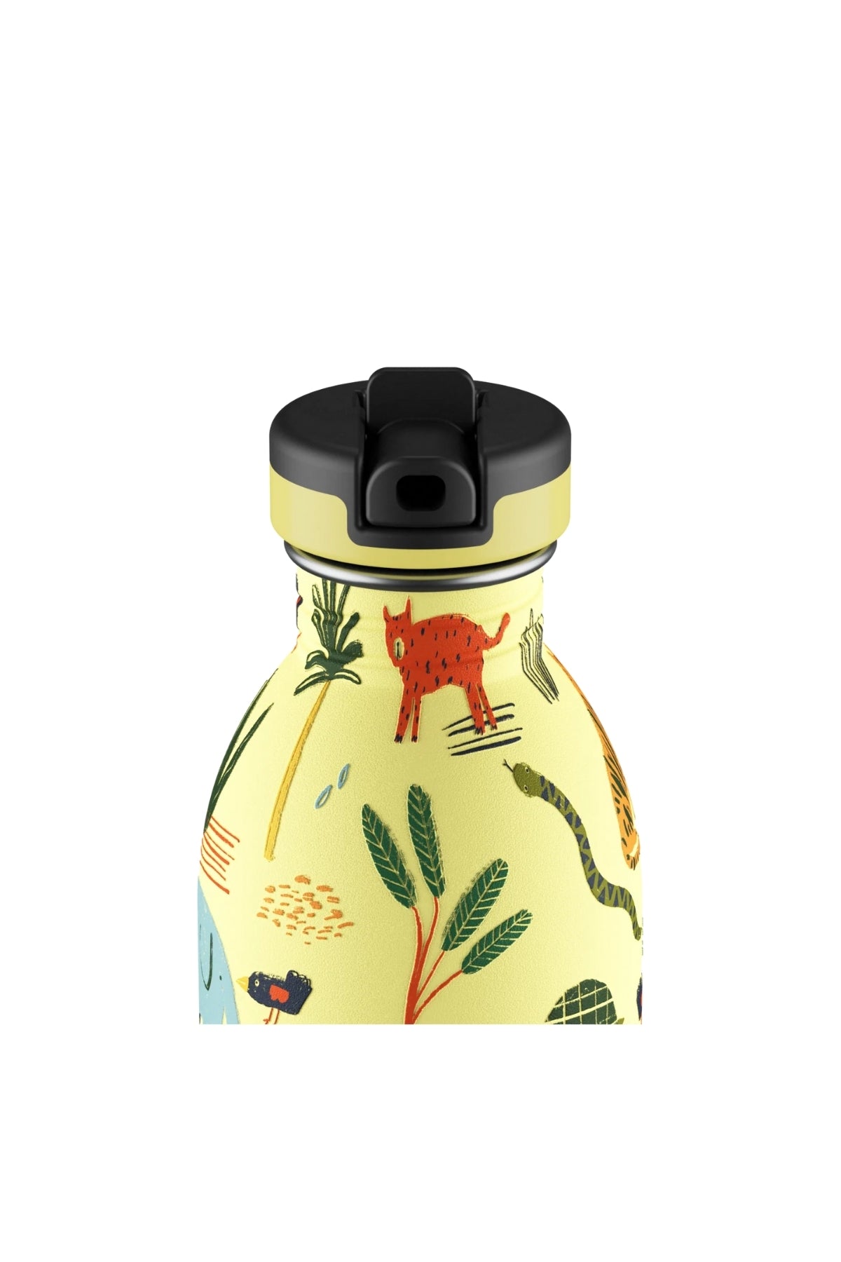 Kids Bottle Jungle Friends Paslanmaz Çelik Çocuk Su Matarası 500 ml