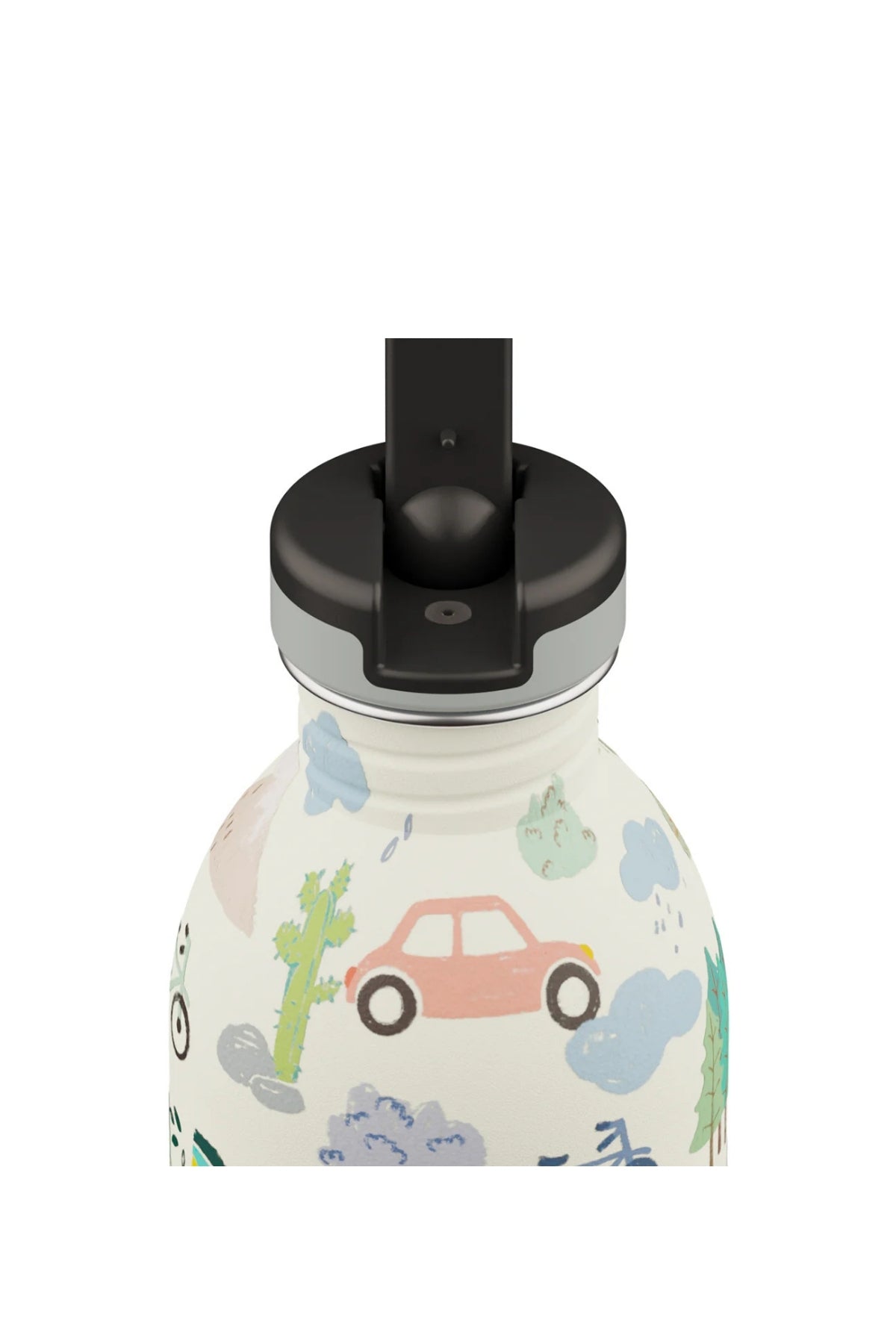 Kids Bottle Adventure Friends Paslanmaz Çelik Çocuk Su Matarası 250 ml