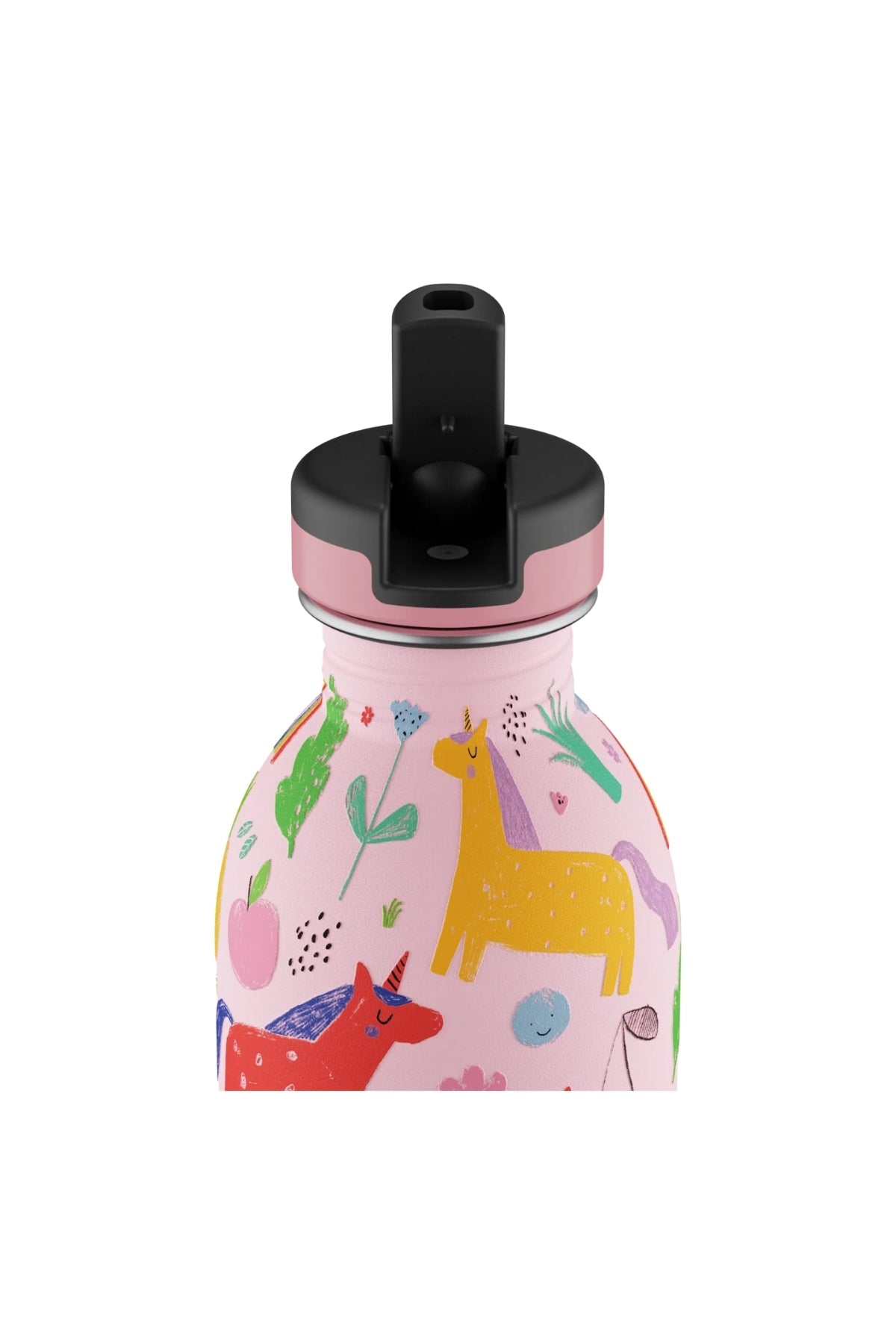 Kids Bottle Magic Friends Paslanmaz Çelik Çocuk Su Matarası 250 ml