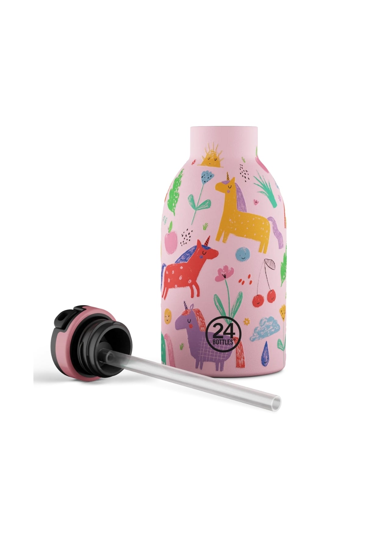 Clima Bottle Magic Friends Pipetli Paslanmaz Çelik Termos 330 ml