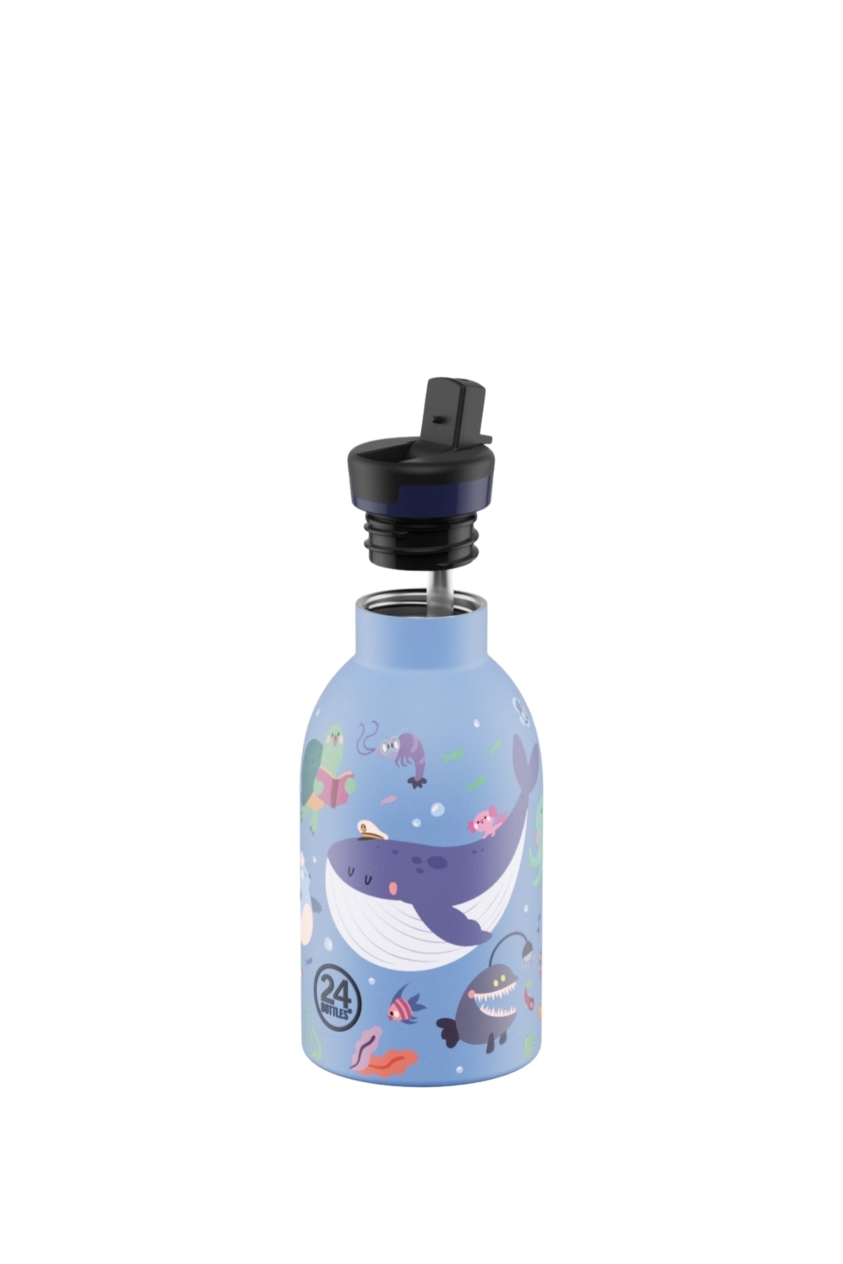 Clima Bottle Ocean Friends Pipetli Paslanmaz Çelik Termos 330 ml