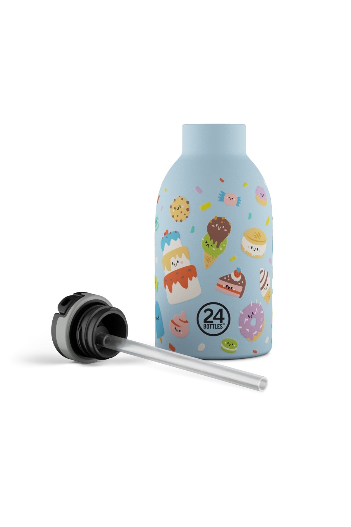Clima Bottle Sweet Friends Pipetli Paslanmaz Çelik Termos 330 ml