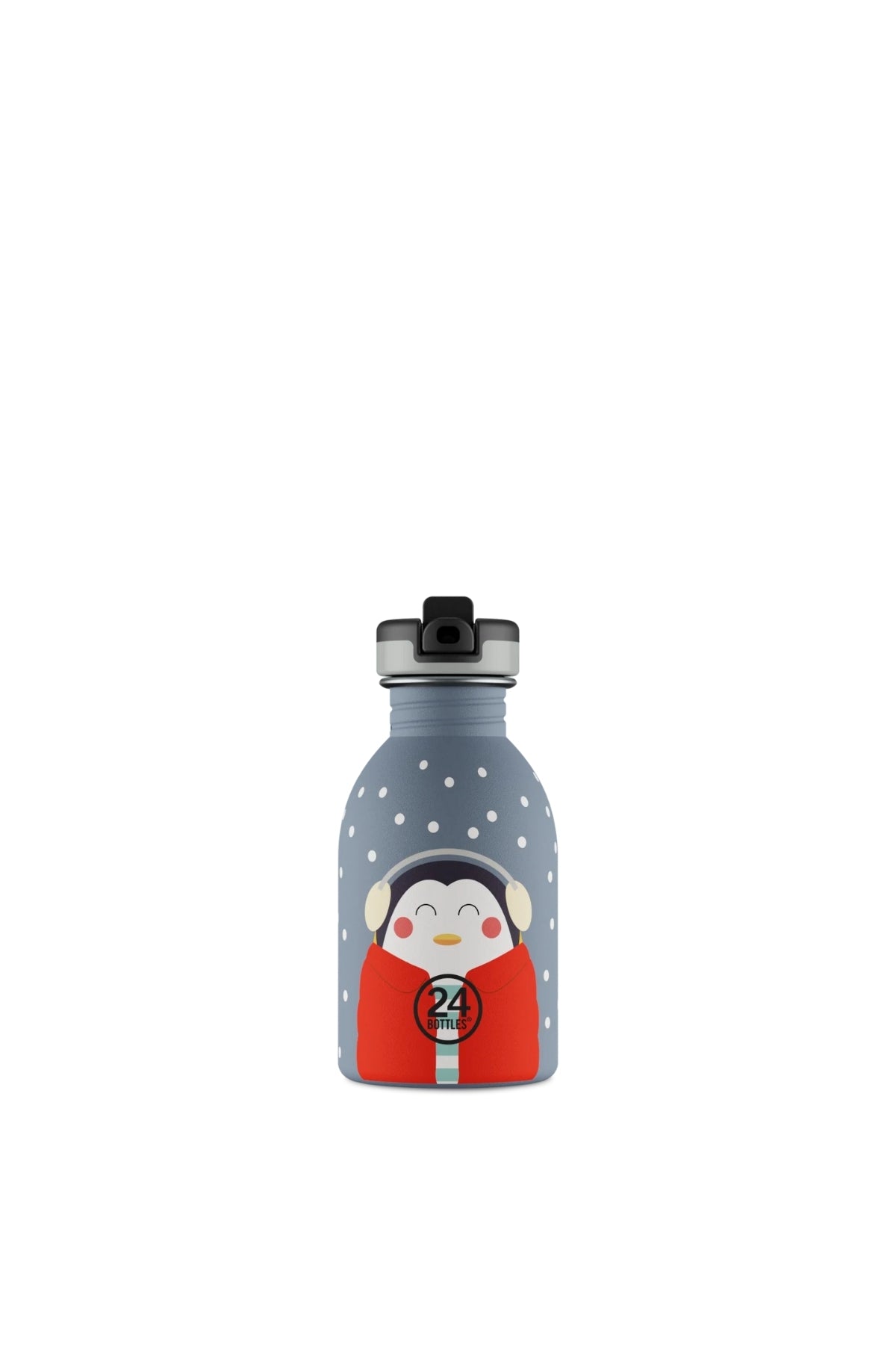 Kids Bottle Happy Penguin Paslanmaz Çelik Çocuk Su Matarası 250 ml