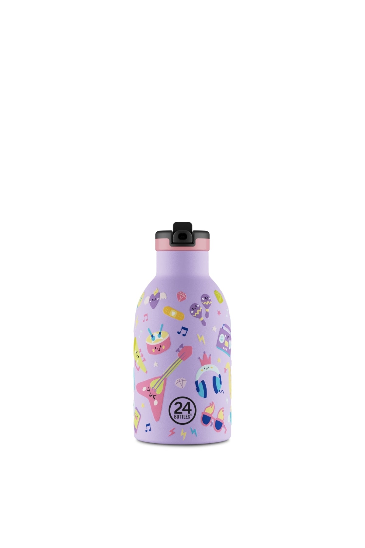Clima Bottle Music Friends Pipetli Paslanmaz Çelik Termos 330 ml