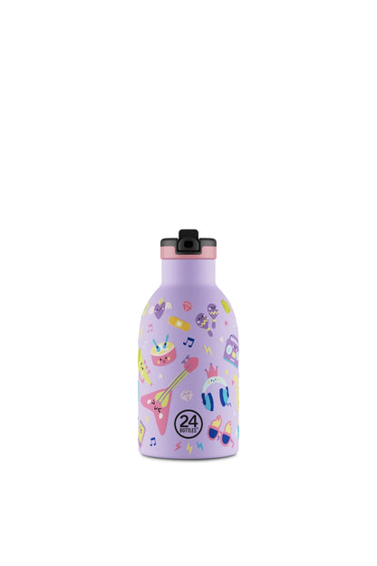 Clima Bottle Music Friends Pipetli Paslanmaz Çelik Termos 330 ml
