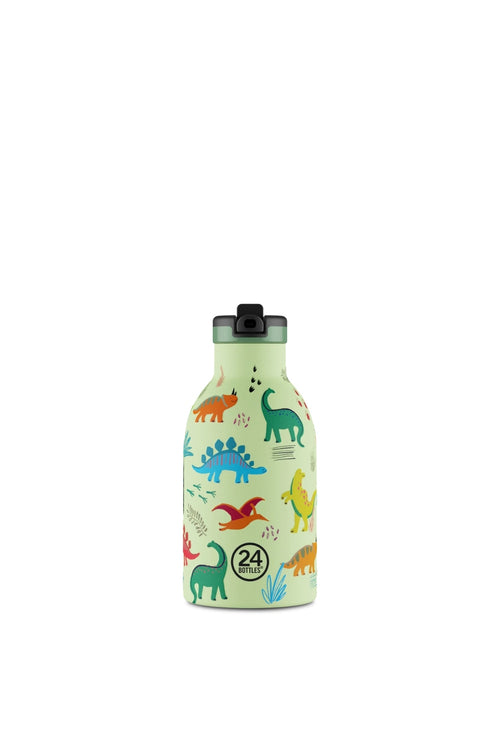 Kids Bottle Jurassic Friends Pipetli Paslanmaz Çelik Termos 330 ml