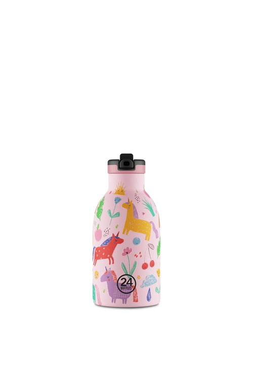 Kids Bottle Magic Friends Pipetli Paslanmaz Çelik Termos 330 ml