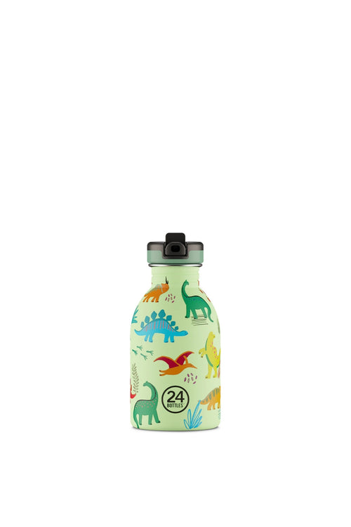 Kids Bottle Jurassic Friends Pipetli Paslanmaz Çelik Çocuk Su Matarası 250 ml