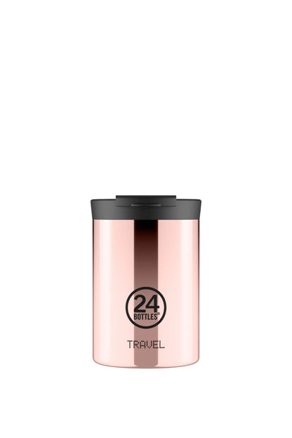 Travel Tumbler Rose Gold Paslanmaz Çelik Termos Bardak 350 ml