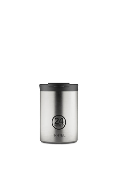 Travel Tumbler Brushed Steel Paslanmaz Çelik Termos Bardak 350 ml