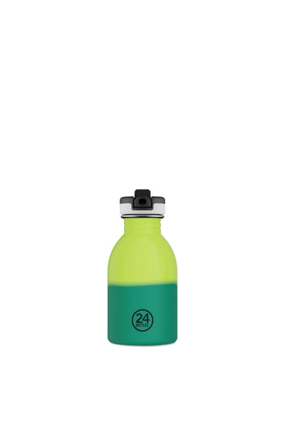 Kids Bottle Reactive Sarı/Yeşil Paslanmaz Çelik Çocuk Su Matarası 250 ml