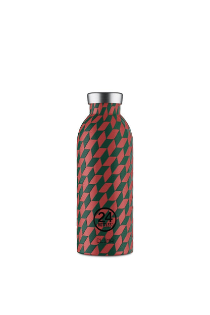 Clima Bottle Groovy Red Paslanmaz Çelik Termos 500 ml