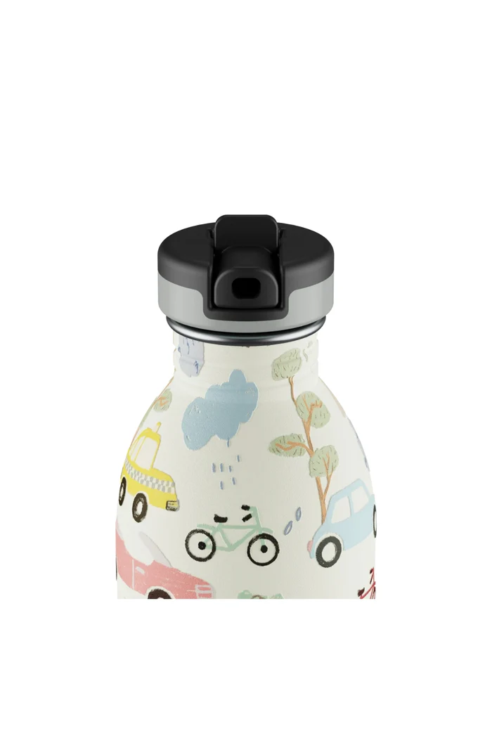 Kids Bottle Adventure Friend Pipetli Paslanmaz Çelik Çocuk Su Matarası 500 ml