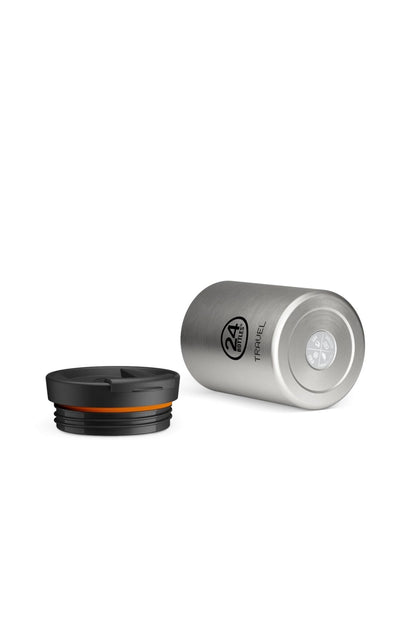 Travel Tumbler Brushed Steel Paslanmaz Çelik Termos Bardak 350 ml