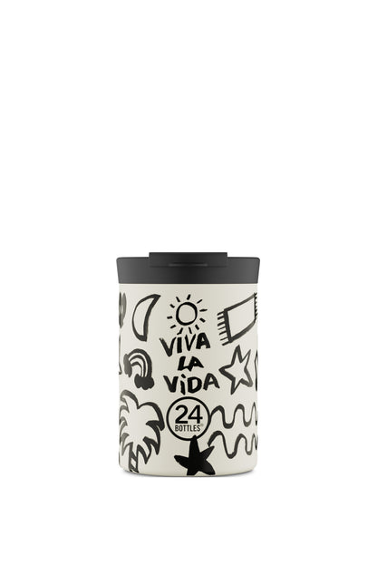 Travel Tumbler Viva la Vida Paslanmaz Çelik Termos Bardak 350 ml