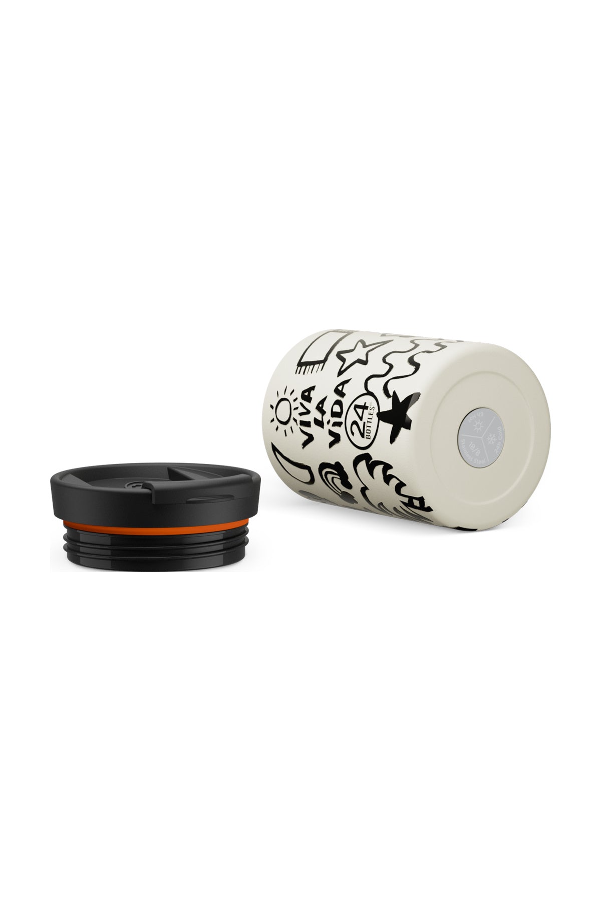 Travel Tumbler Viva la Vida Paslanmaz Çelik Termos Bardak 350 ml