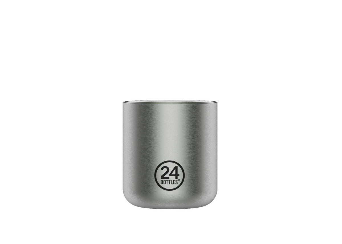 Casa Cup Brushed Steel Paslanmaz Çelik Bardak 220 ml