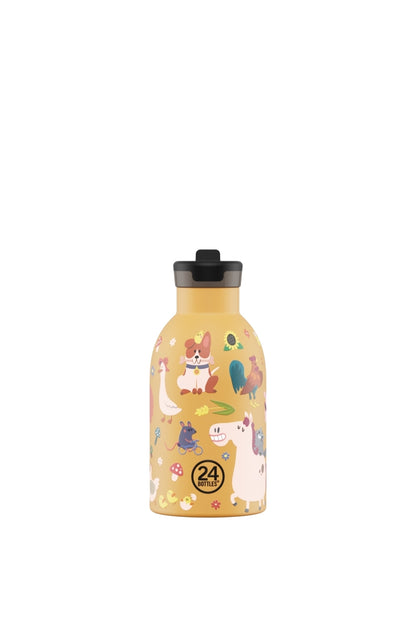 Clima Bottle Farm Friends Pipetli Paslanmaz Çelik Termos 330 ml