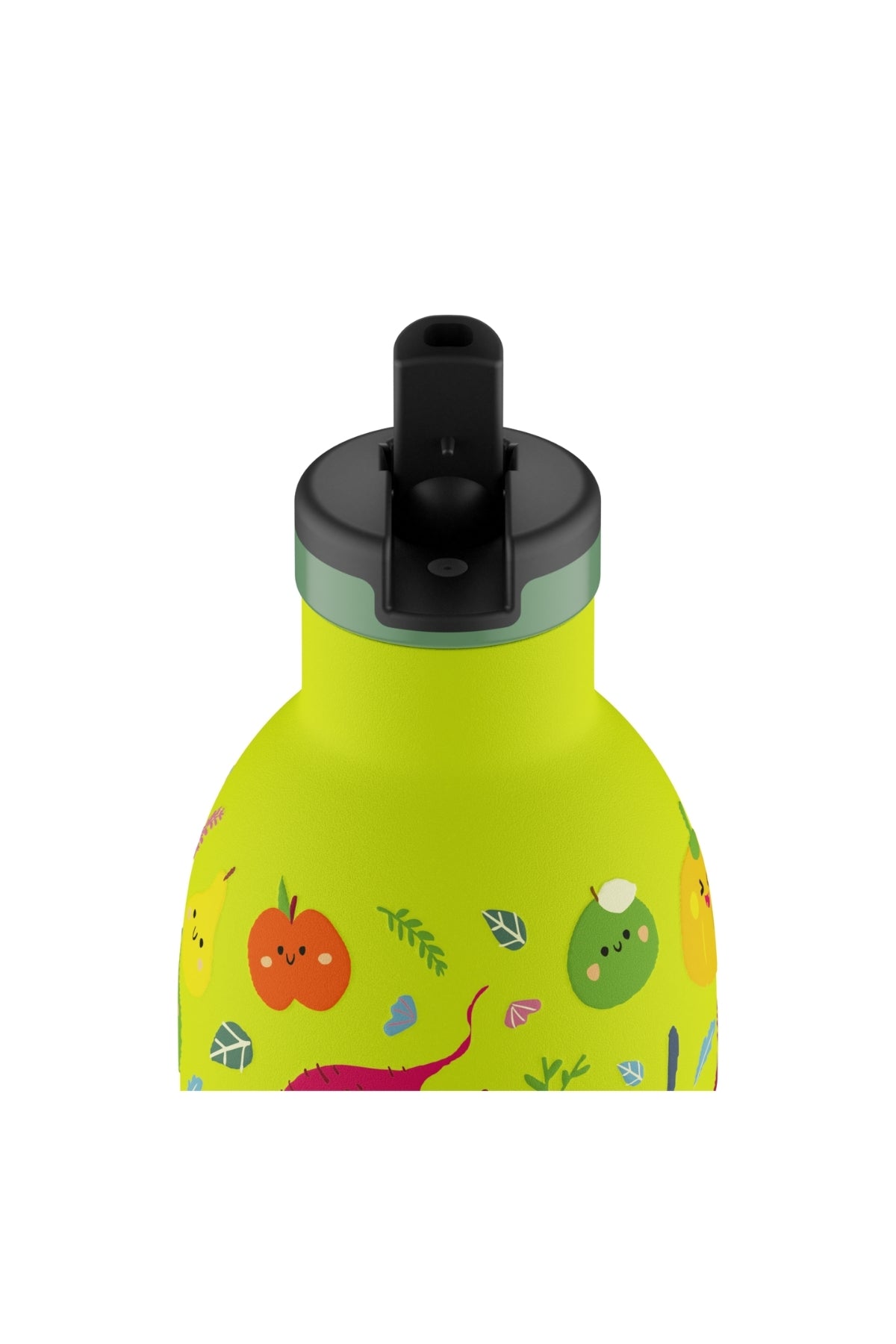 Clima Bottle Veggie Friends Pipetli Paslanmaz Çelik Termos 330 ml