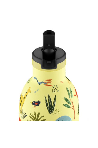 Clima Bottle Jungle Friends Pipetli Paslanmaz Çelik Termos 330 ml