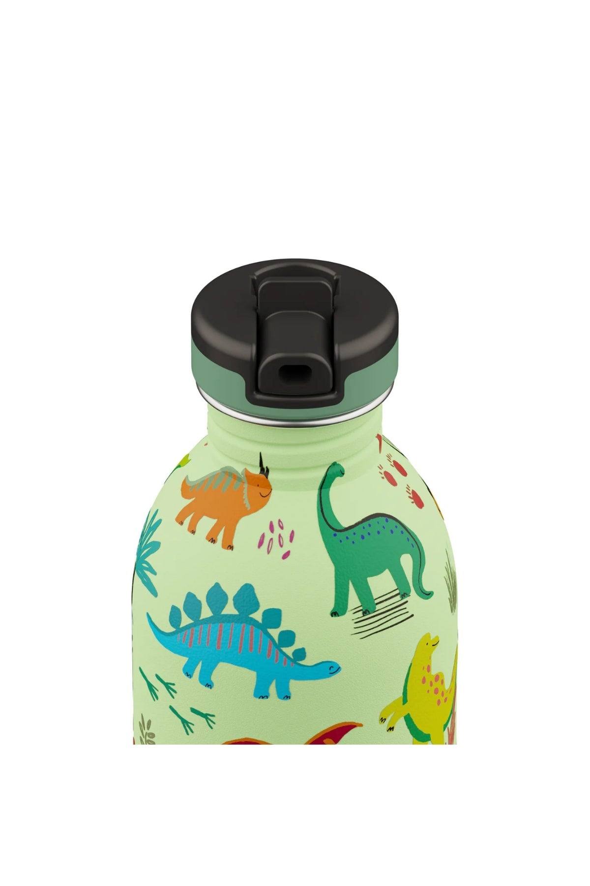 Kids Bottle Jurassic Friends Pipetli Paslanmaz Çelik Çocuk Su Matarası 250 ml