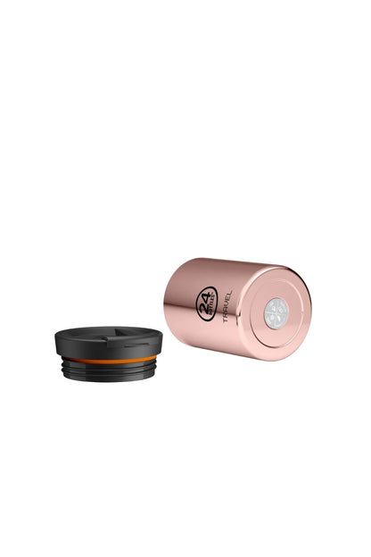 Travel Tumbler Rose Gold Paslanmaz Çelik Termos Bardak 350 ml