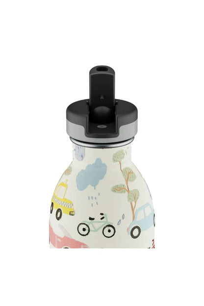 Kids Bottle Adventure Friend Pipetli Paslanmaz Çelik Çocuk Su Matarası 500 ml