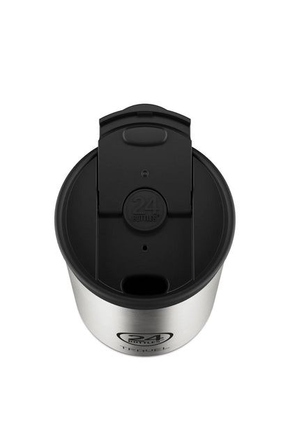 Travel Tumbler Brushed Steel Paslanmaz Çelik Termos Bardak 350 ml