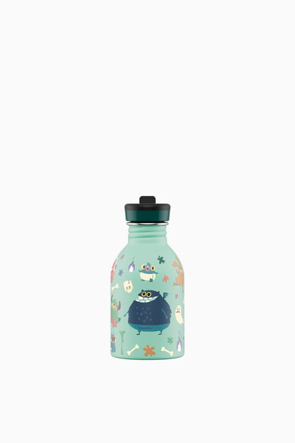 Kids Bottle Spooky Friends Paslanmaz Çelik Çocuk Su Matarası 250 ml