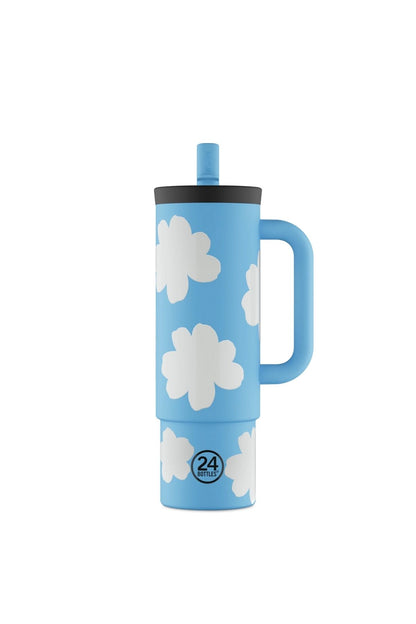 Straw Cup Daydreaming Pipetli Paslanmaz Çelik Termos 800 ml