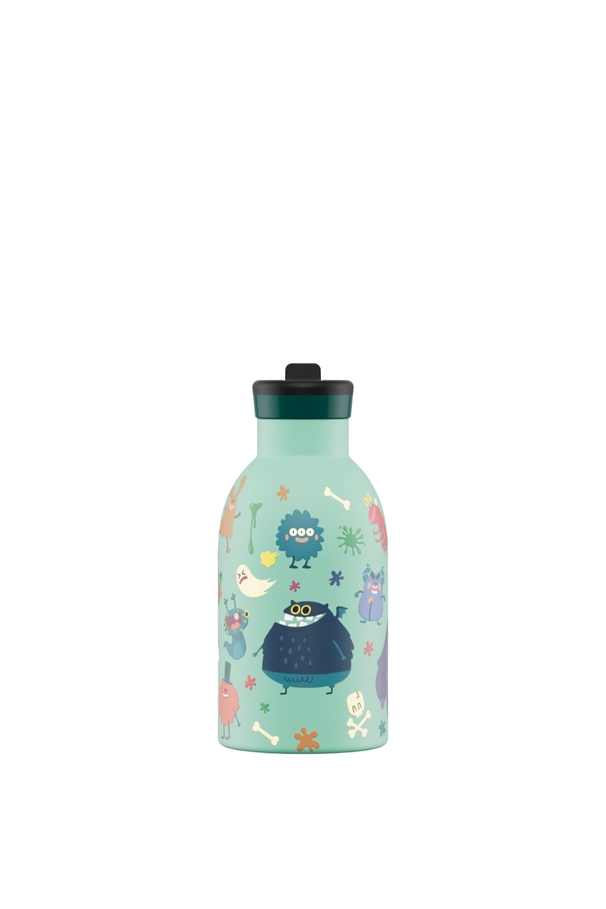 Clima Bottle Spooky Friends Pipetli Paslanmaz Çelik Termos 330 ml