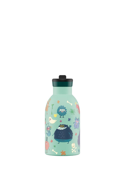 Clima Bottle Spooky Friends Pipetli Paslanmaz Çelik Termos 330 ml