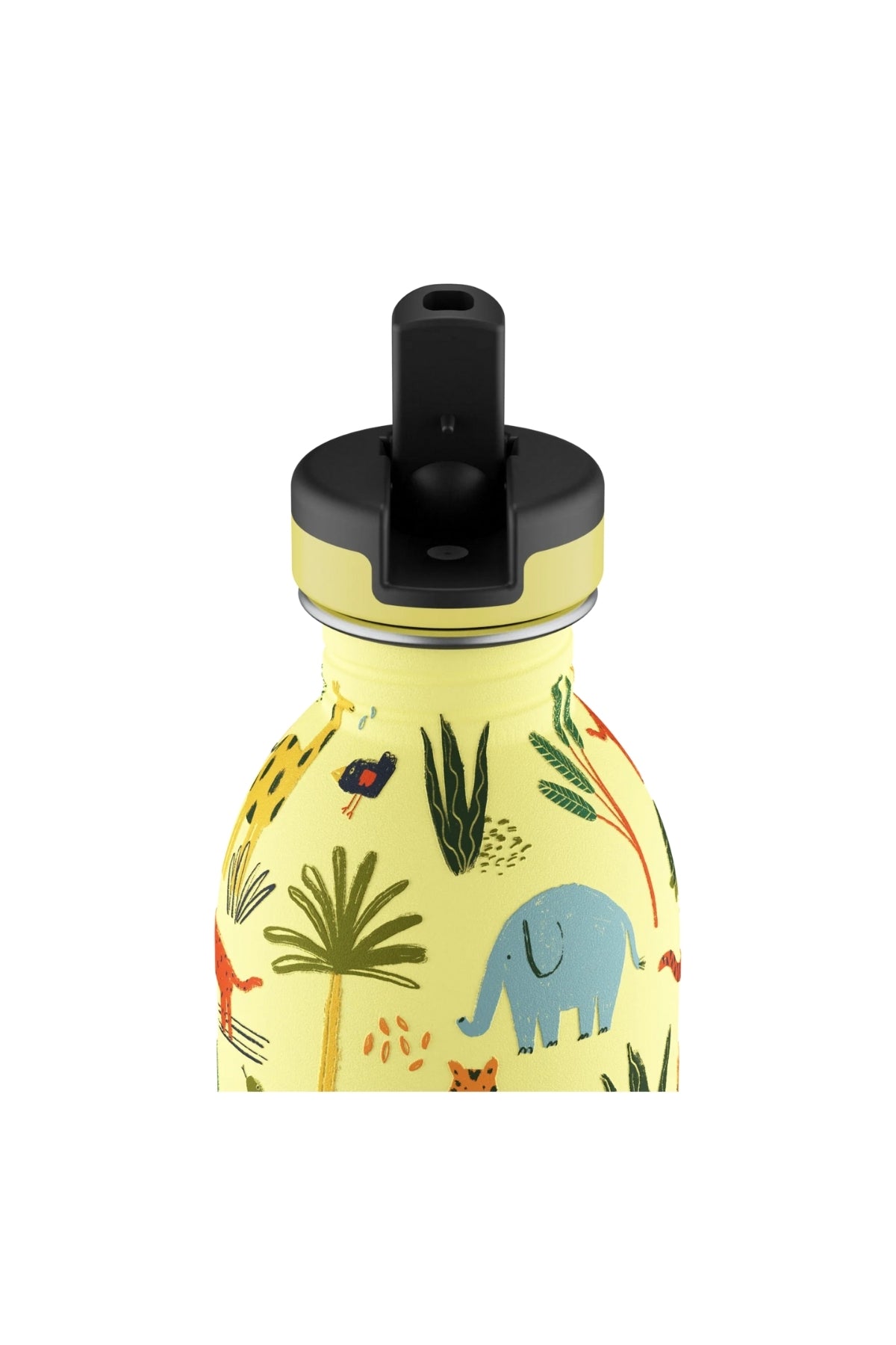 Kids Bottle Jungle Friends Paslanmaz Çelik Çocuk Su Matarası 250 ml