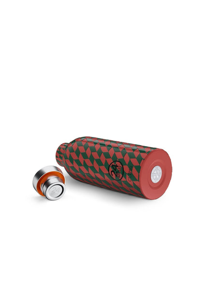 Clima Bottle Groovy Red Paslanmaz Çelik Termos 500 ml
