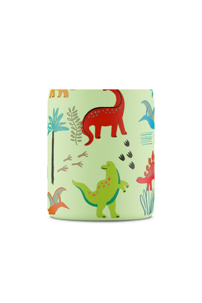 Kids Bottle Jurassic Friends Pipetli Paslanmaz Çelik Çocuk Su Matarası 250 ml