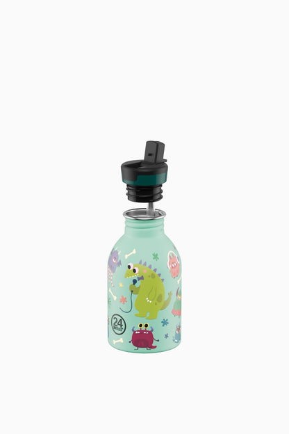 Kids Bottle Spooky Friends Paslanmaz Çelik Çocuk Su Matarası 250 ml