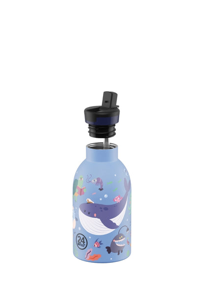 Clima Bottle Ocean Friends Pipetli Paslanmaz Çelik Termos 330 ml