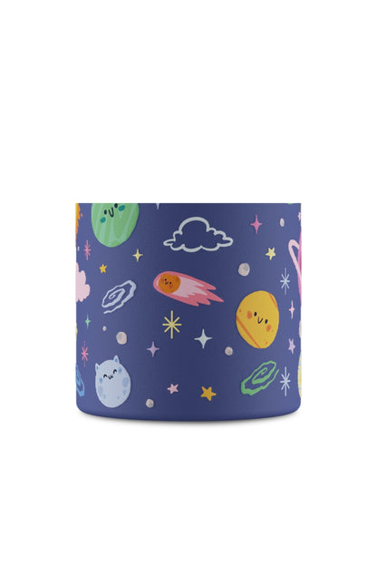 Clima Bottle Space Friends Pipetli Paslanmaz Çelik Termos 330 ml
